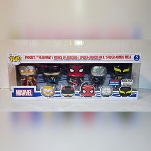Beyond Amazing Spider-Man Funko Pop! 5-Pack Amazon Exclusive Marvel Figures